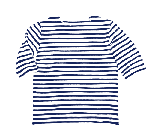 GOOD GRIEF◆長袖Tシャツ/Border Tops/FREE/コットン/GRY/ボーダー ORDER BORDER [ crew-neck ] | G.F.G.S. - 完全受注生産の
