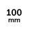 ボーダー / 等幅100（100mm*100mm）