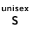 Unisex S